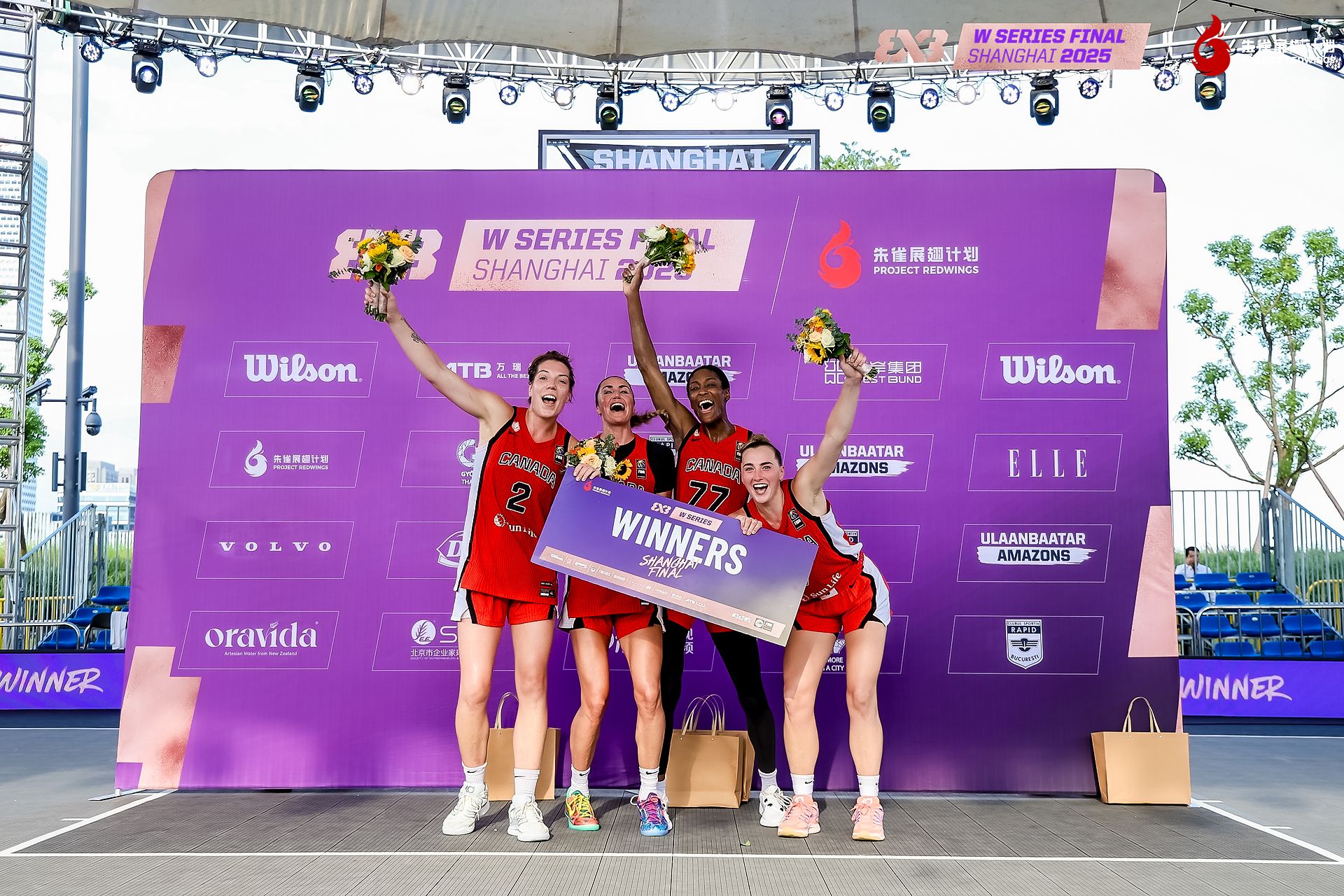 朱雀展翅2025国际篮联FIBA3x3女子系列赛全球总决赛落幕，加拿大队荣耀加冕全球总冠军